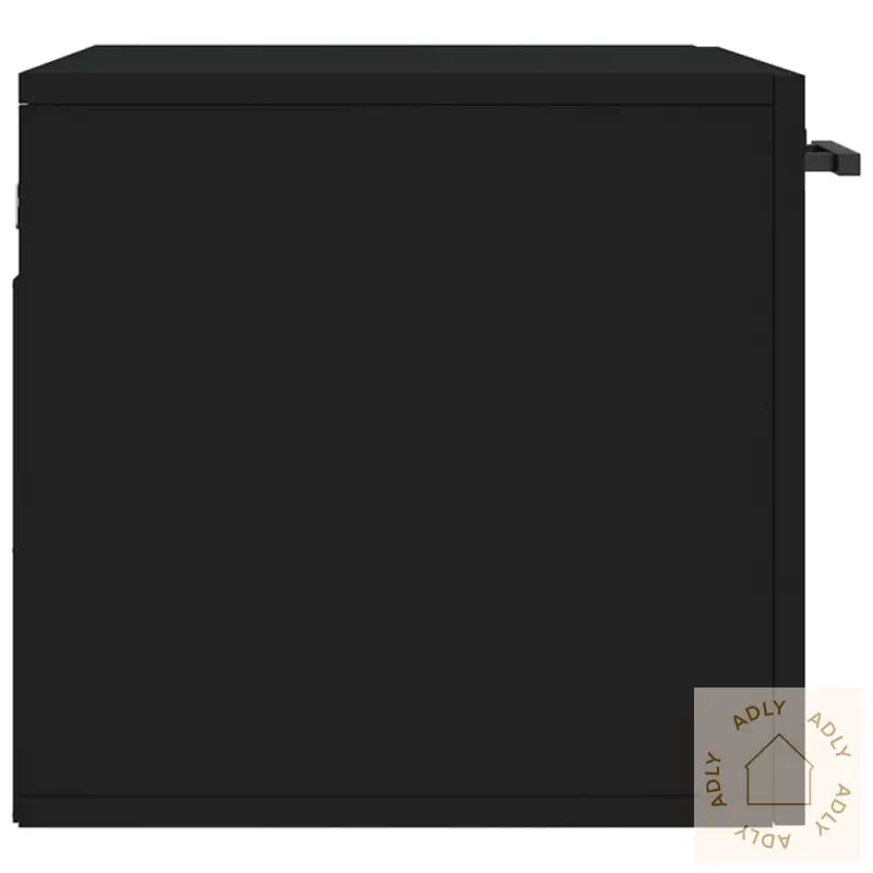 Veggskap Svart 60X36,5X35 Cm Konstruert Tre