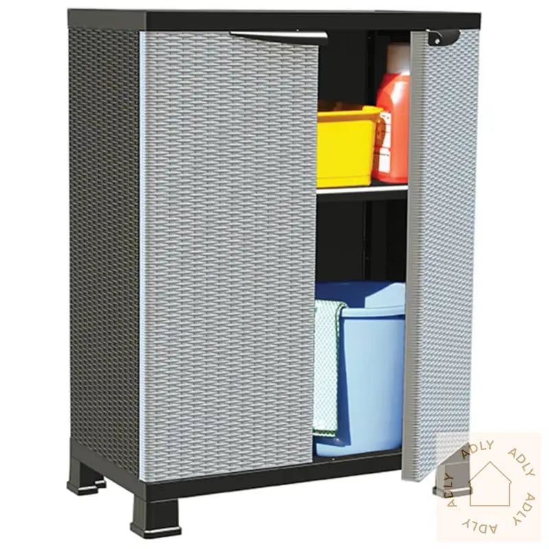Plastskap 68X39X92 Cm Rottingdesign