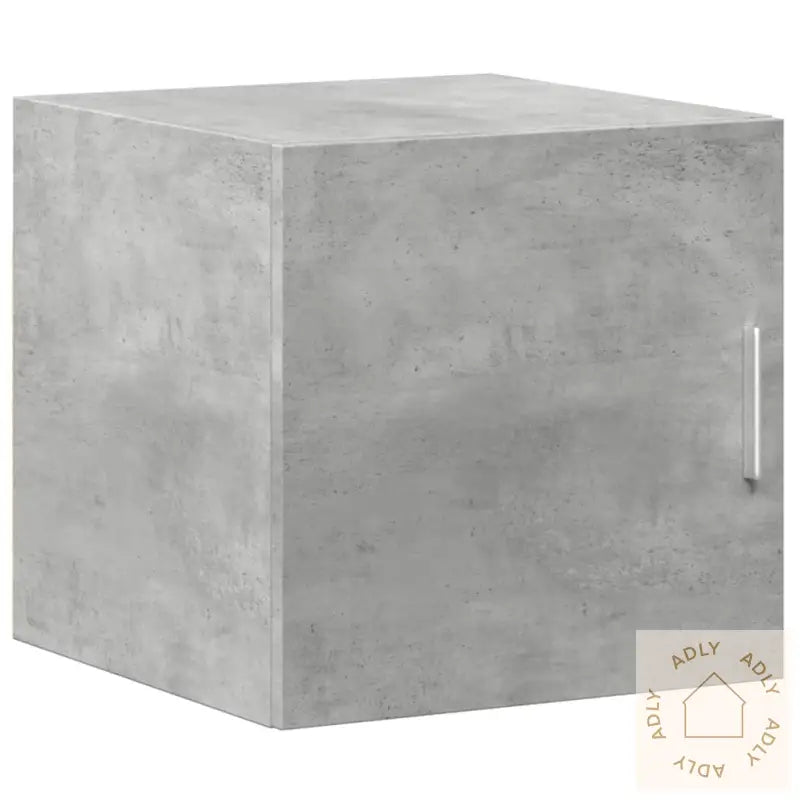 Smalt Oppbevaringsskap Betonggrå 40X42,5X225 Cm Konstruert Tre