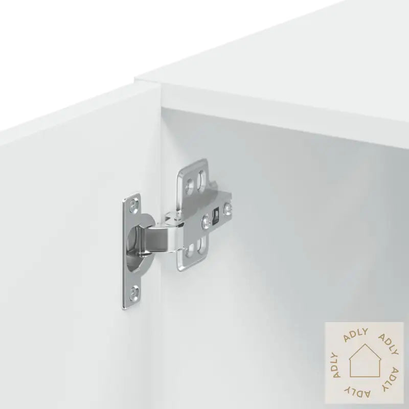 Smalt Oppbevaringsskap Hvit 30X42,5X225 Cm Konstruert Tre