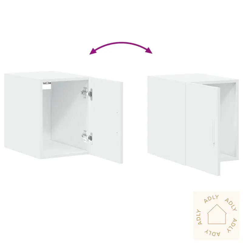 Smalt Oppbevaringsskap Hvit 30X42,5X225 Cm Konstruert Tre