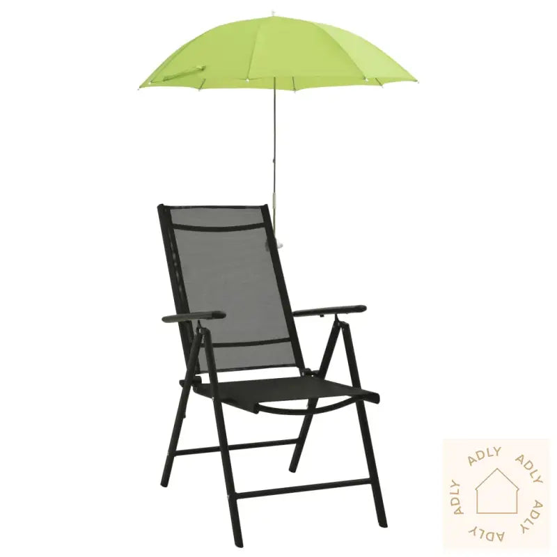 Parasoller Til Campingstol 2 Stk Grønn 105 Cm