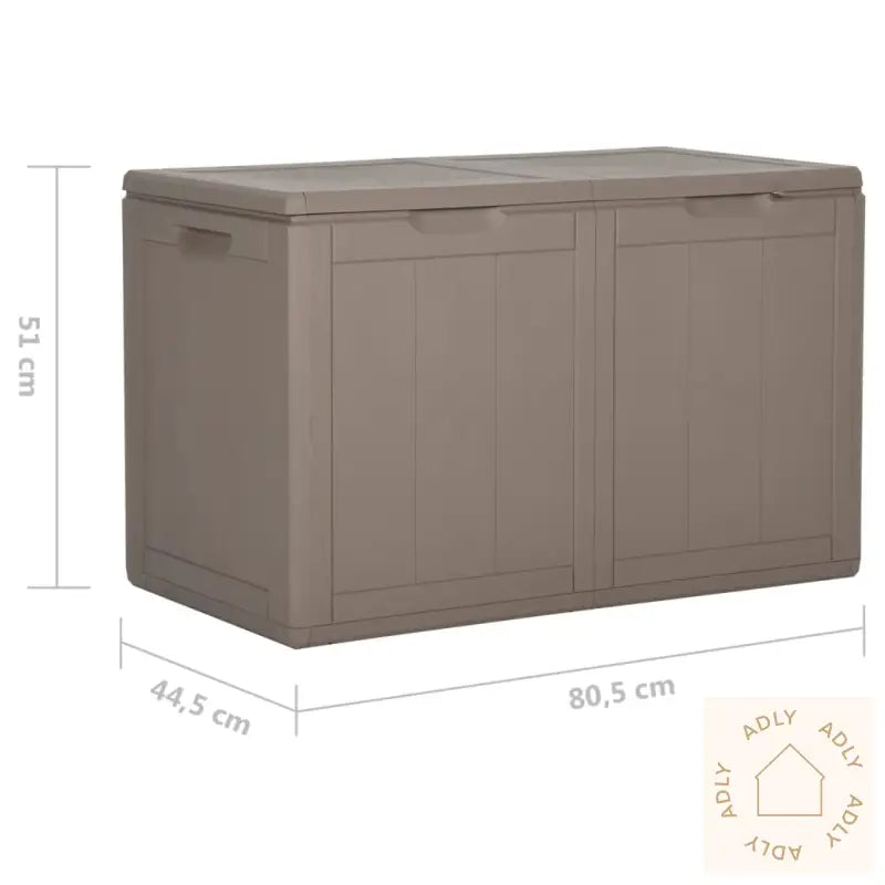 Putekasse For Hage 180 L Brun Pp-Treutseende