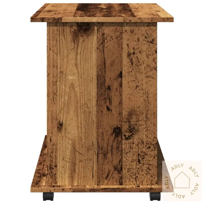 Rulleskap Gammelt Tre 60X45X60 Cm Konstruert Tre