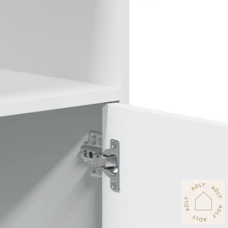 Rulleskap Hvit 55X40X91 Cm Konstruert Tre