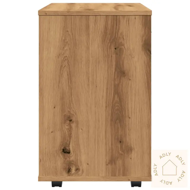 Rulleskap Artisan Eik 46X36X59 Cm Konstruert Tre