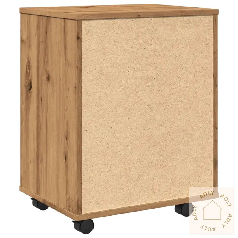 Rulleskap Artisan Eik 46X36X59 Cm Konstruert Tre
