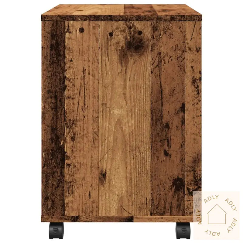 Rulleskap Gammelt Tre 45X38X54 Cm Konstruert Tre