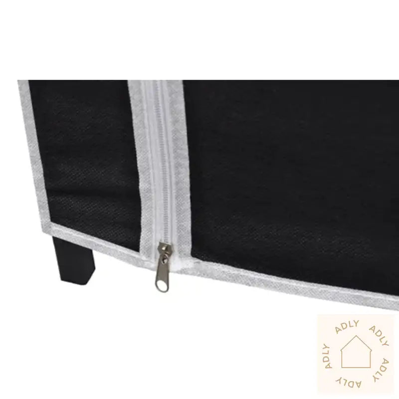 Sammenleggbar Garderobe Svart 110 X 45 X 175 Cm