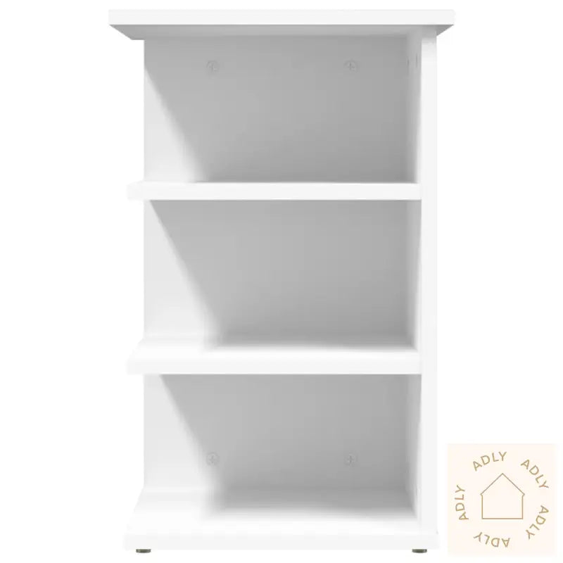 Sideskap Hvit 35X35X55 Cm Konstruert Tre