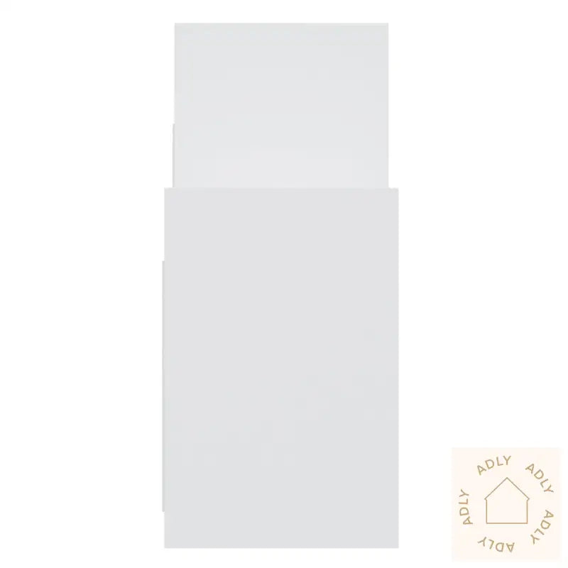 Sideskap Hvit 60X26X60 Cm Konstruert Tre