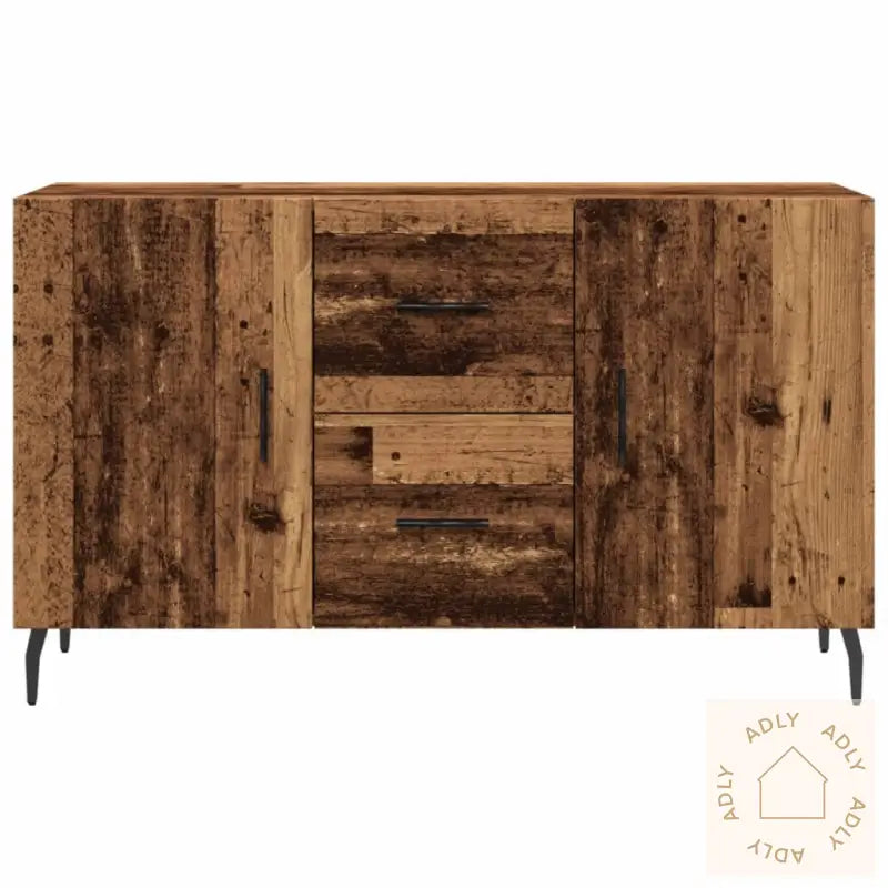 Skjenk Gammelt Tre 100X36X60 Cm Konstruert Tre