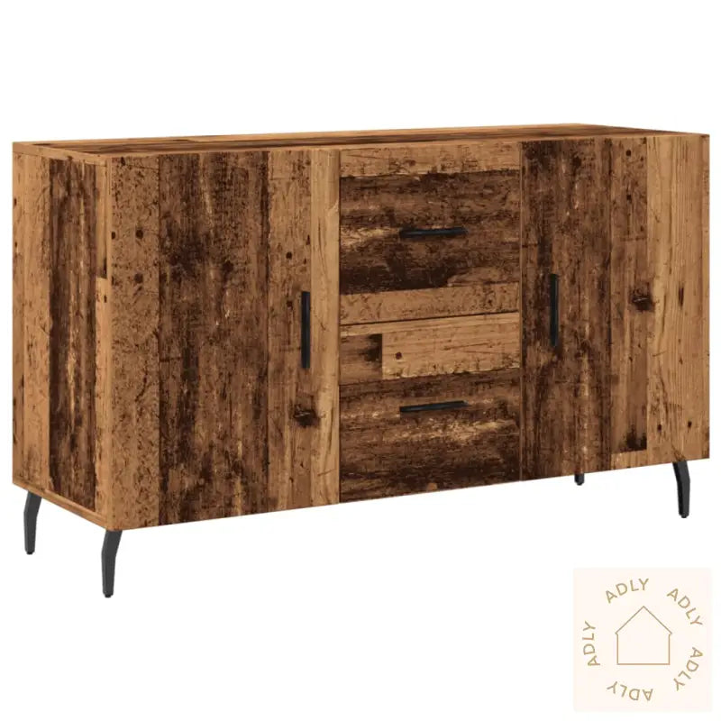 Skjenk Gammelt Tre 100X36X60 Cm Konstruert Tre