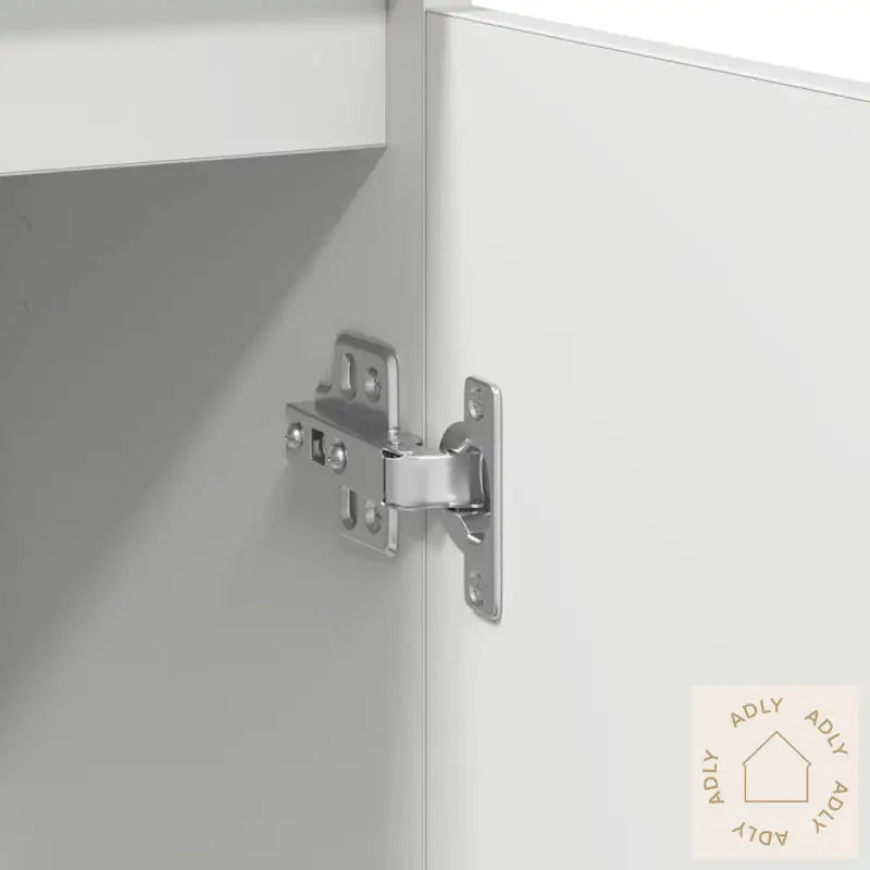 Skjenk Med Skuff Hvit 71X35X65 Cm Konstruert Tre