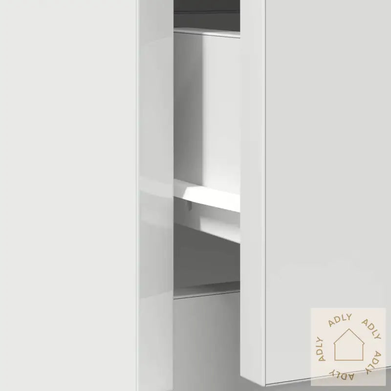 Skjenk Med Skuff Hvit 71X35X65 Cm Konstruert Tre