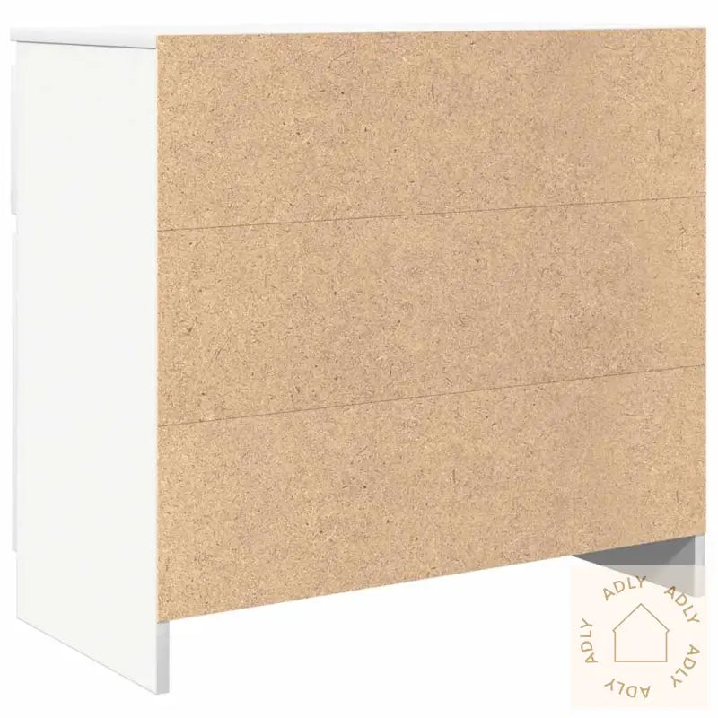 Skjenk Med Skuff Hvit 71X35X65 Cm Konstruert Tre