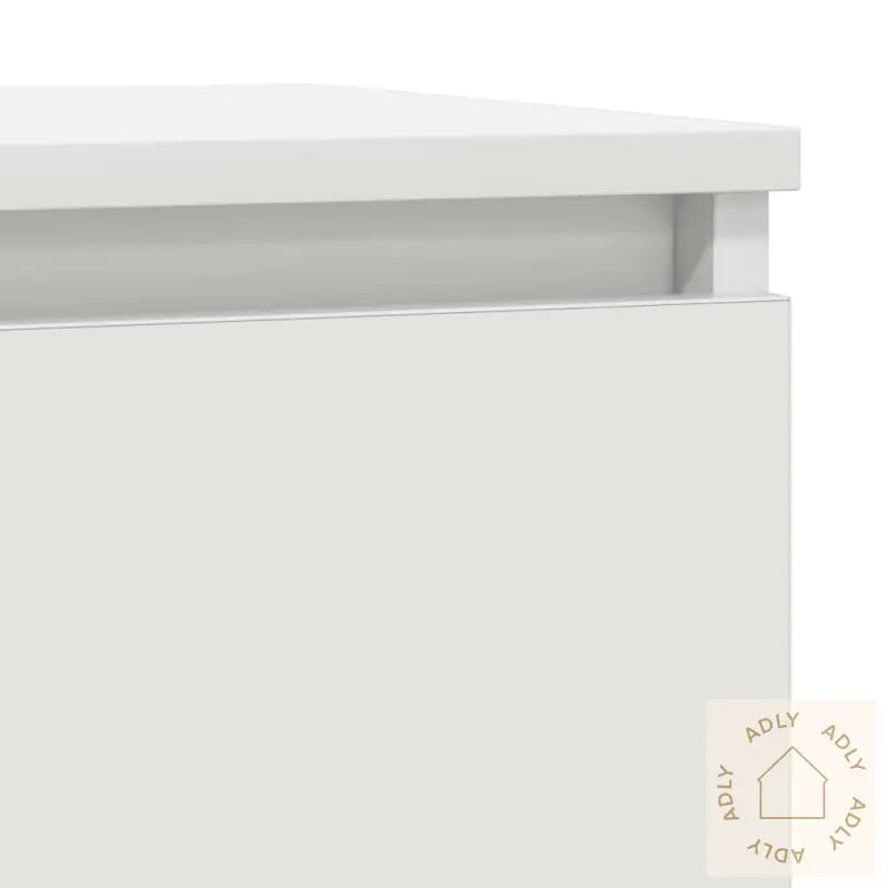 Skjenk Med Skuff Hvit 71X35X65 Cm Konstruert Tre