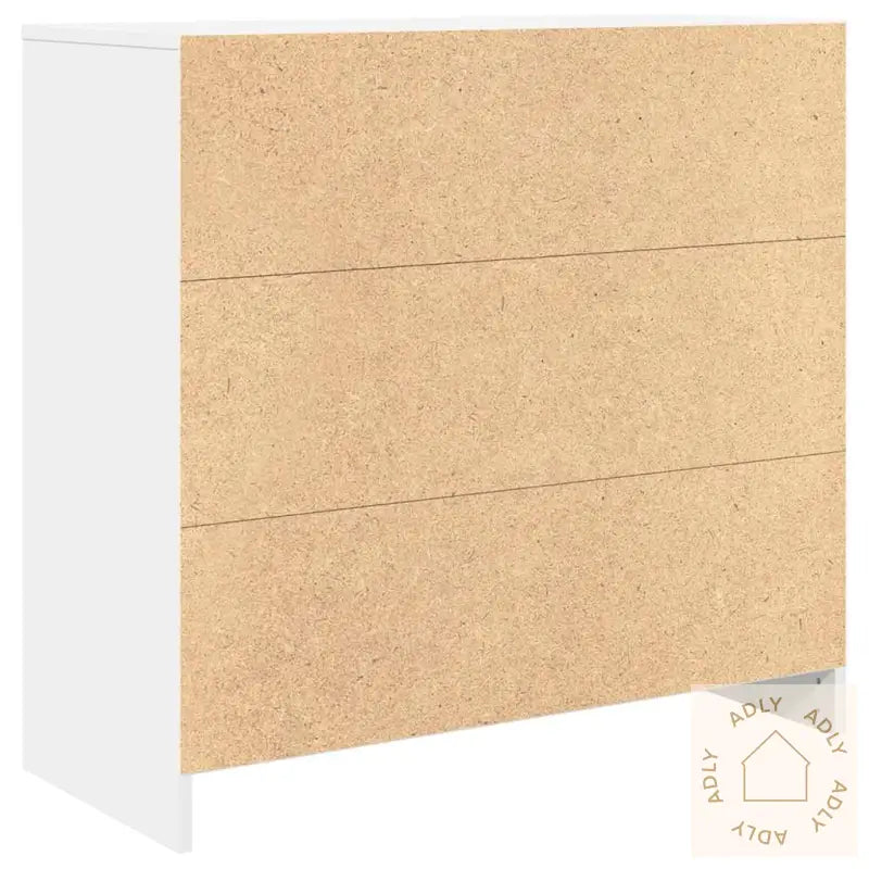 Skjenk Med Skuff Hvit 80X34X76 Cm Konstruert Tre