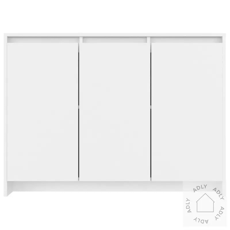 Skjenk Hvit 102X33X75 Cm Konstruert Tre