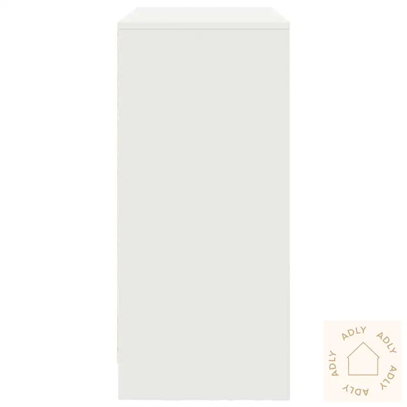 Skjenk Med Skuff Hvit 80X34X76 Cm Konstruert Tre