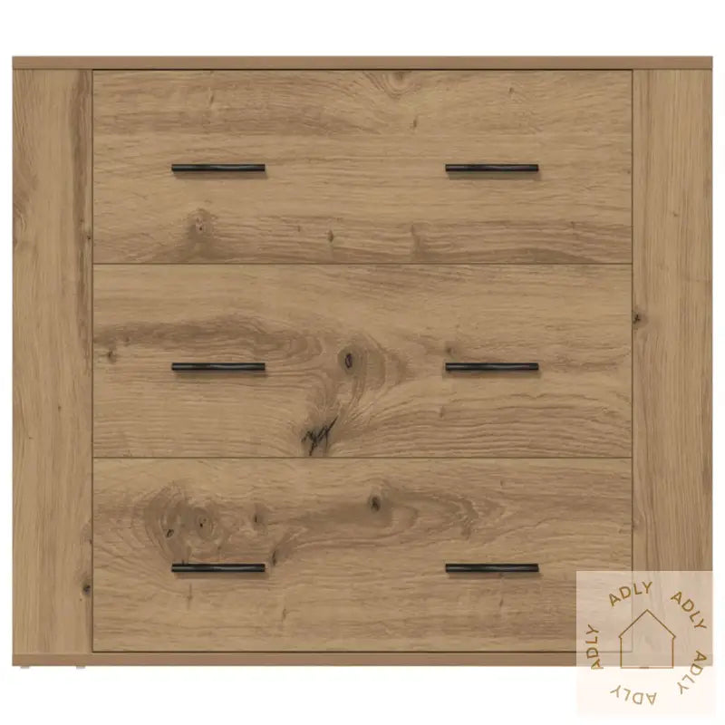 Skjenk Artisan Eik 80X33X70 Cm Konstruert Tre