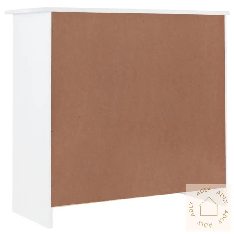 Skjenk Alta Hvit 77X35X73 Cm Heltre Furu