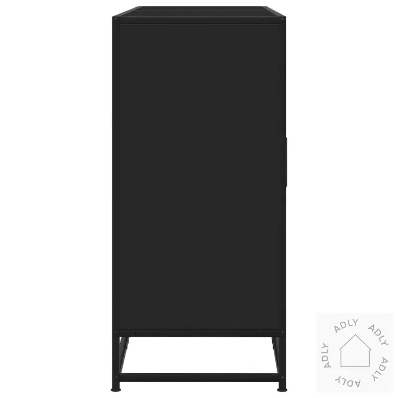 Skjenk Svart 134X35X76 Cm Konstruert Tre