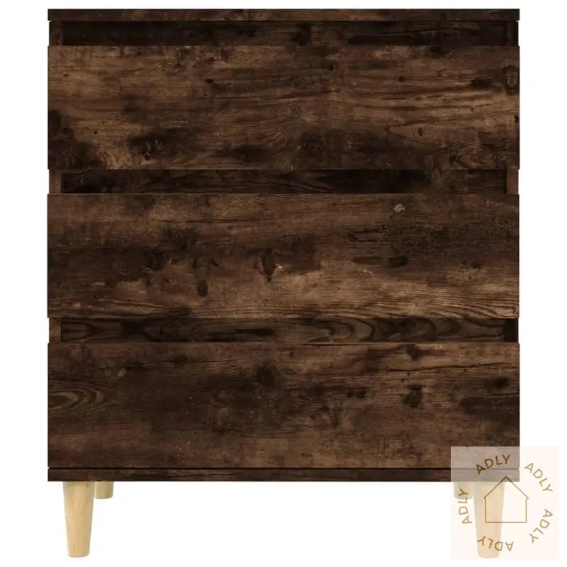 Skjenk Røkt Eik 60X35X70 Cm Konstruert Tre