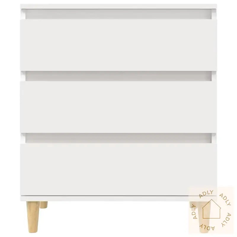 Skjenk Hvit 60X35X70 Cm Konstruert Tre