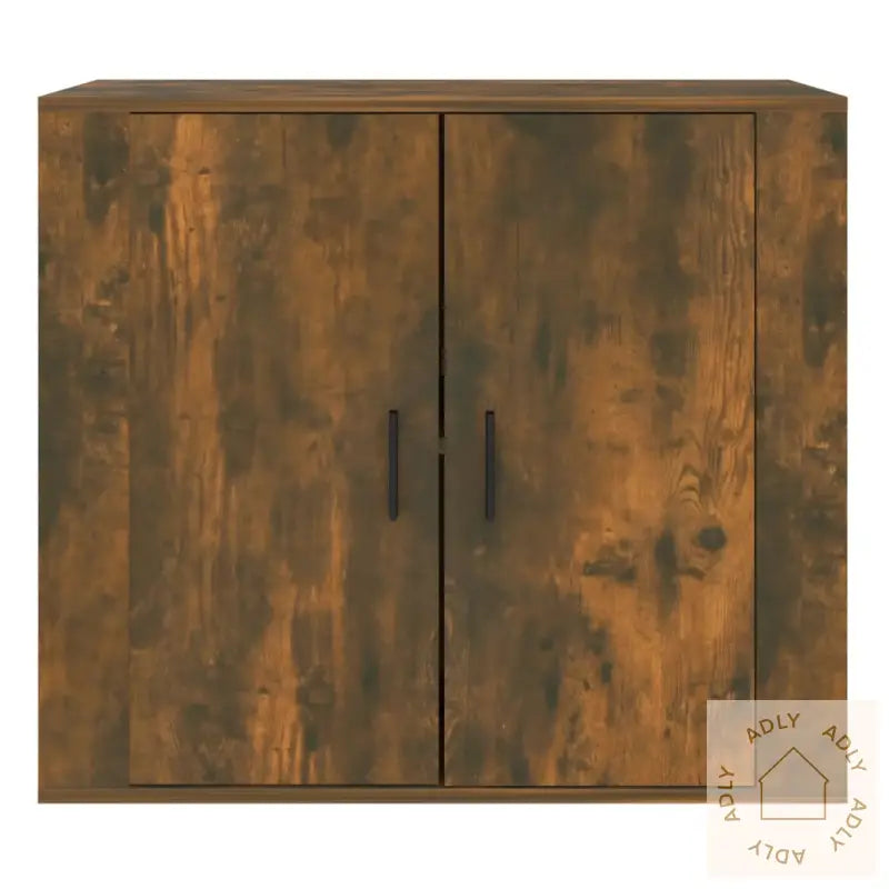 Skjenk Røkt Eik 80X33X70 Cm Konstruert Tre
