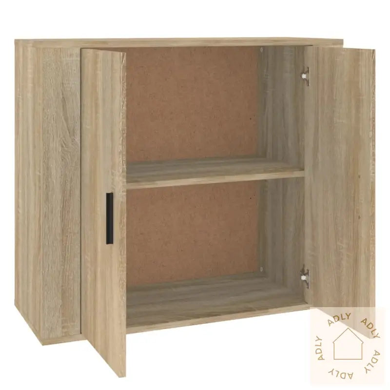Skjenk Sonoma Eik 80X33X70 Cm Konstruert Tre