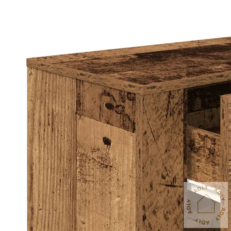 Skjenk Gammelt Tre 80X33X70 Cm Konstruert Tre