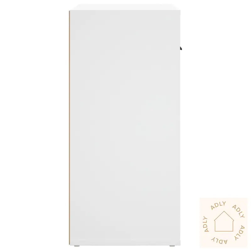 Skjenk Hvit 80X33X70 Cm Konstruert Tre