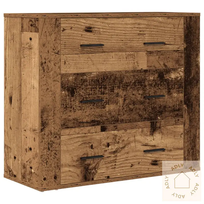 Skjenk Gammelt Tre 80X33X70 Cm Konstruert Tre