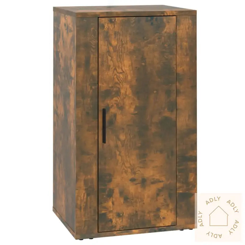 Skjenk Røkt Eik 40X33X70 Cm Konstruert Tre