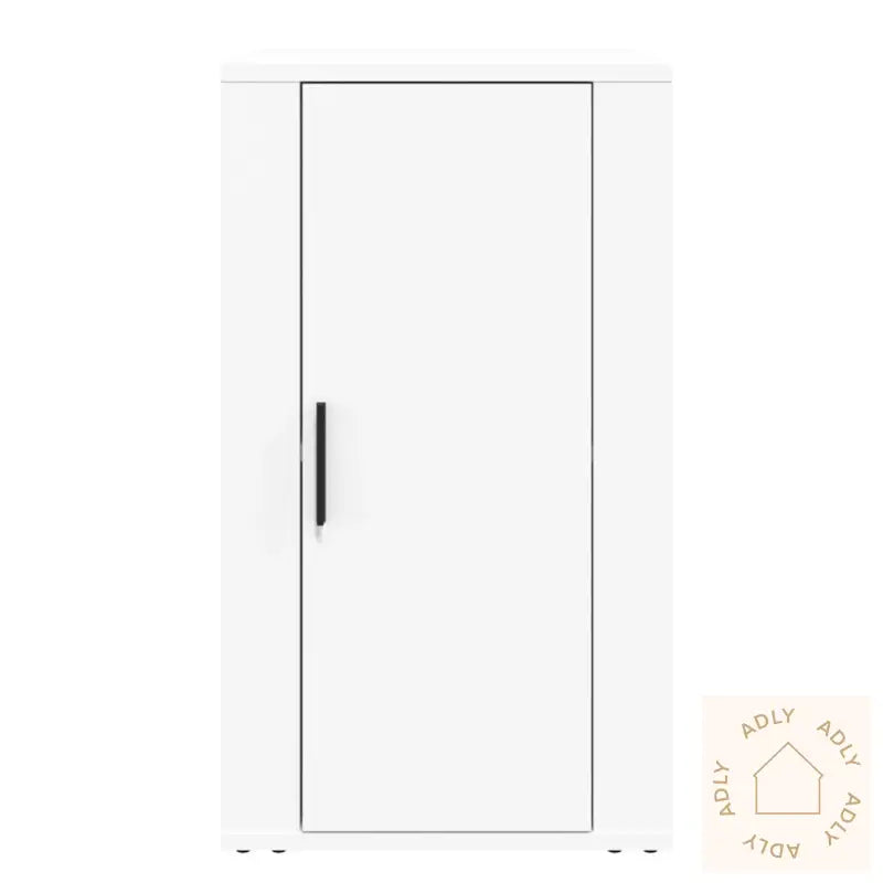 Skjenk Hvit 40X33X70 Cm Konstruert Tre