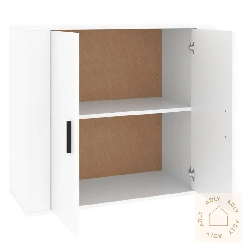 Skjenk Hvit 80X33X70 Cm Konstruert Tre