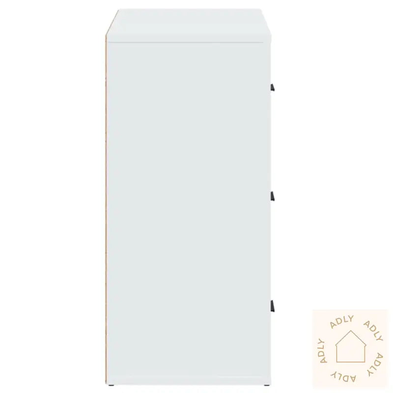 Skjenk Hvit 80X33X70 Cm Konstruert Tre