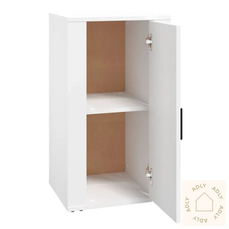 Skjenk Hvit 40X33X70 Cm Konstruert Tre