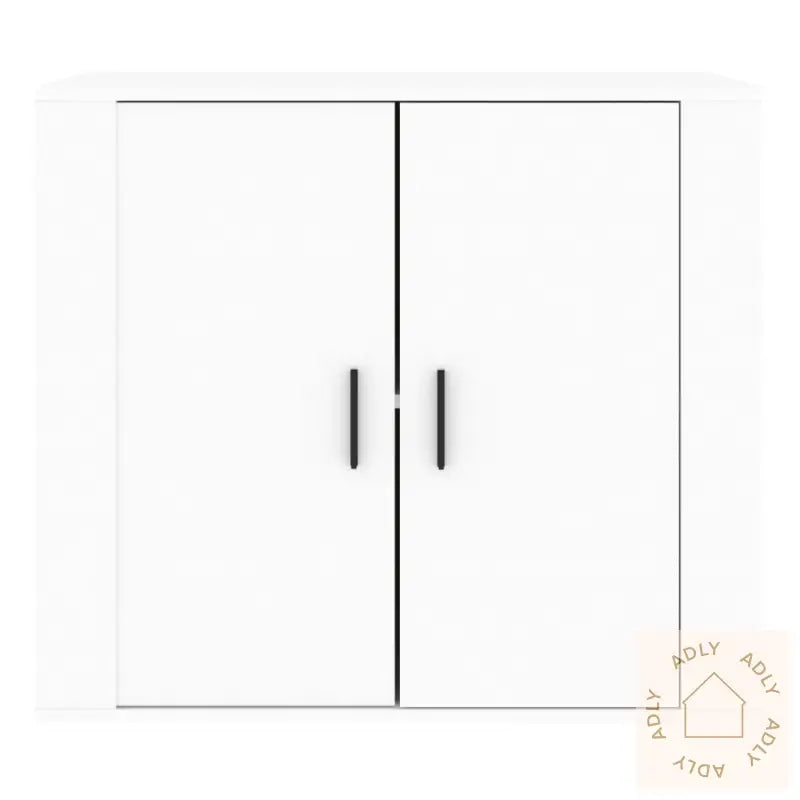 Skjenk Hvit 80X33X70 Cm Konstruert Tre