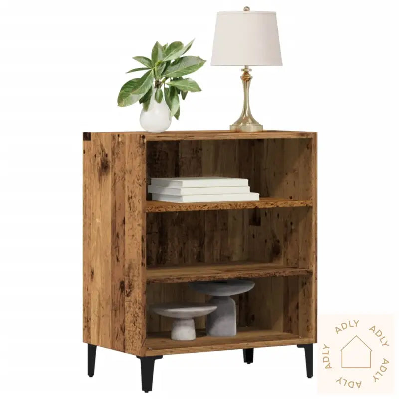 Skjenk Gammelt Tre 57X35X70 Cm Konstruert Tre