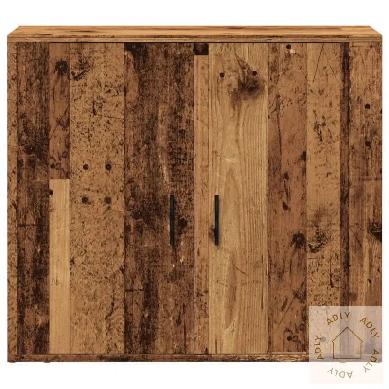 Skjenk Gammelt Tre 80X33X70 Cm Konstruert Tre