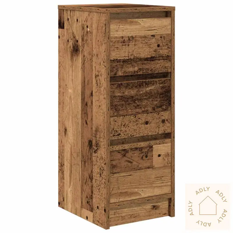 Skjenk Gammelt Tre 29,5X34X76 Cm Konstruert Tre