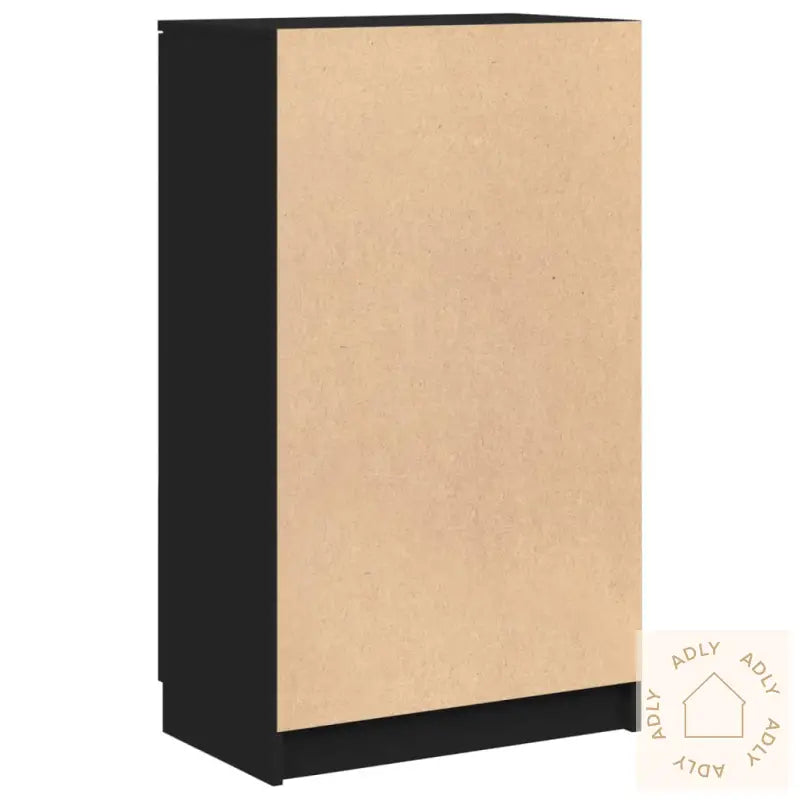 Skoskap Svart 59X35X100 Cm Konstruert Tre
