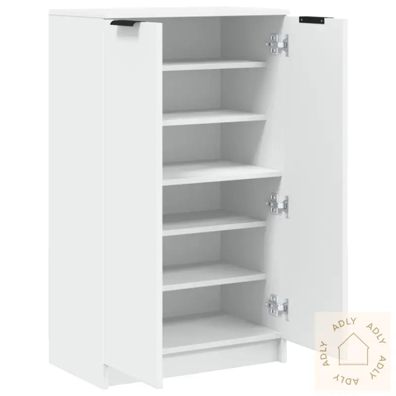 Skoskap Hvit 59X35X100 Cm Konstruert Tre