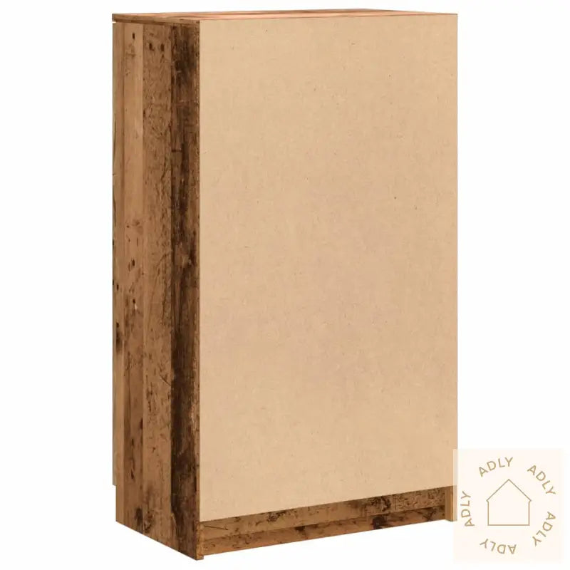 Skoskap Gammelt Tre 59X35X100,5 Cm Konstruert Tre