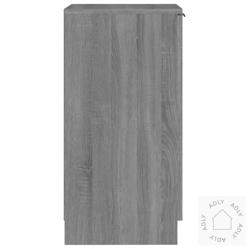 Skoskap Grå Sonoma 30X35X70 Cm Konstruert Tre