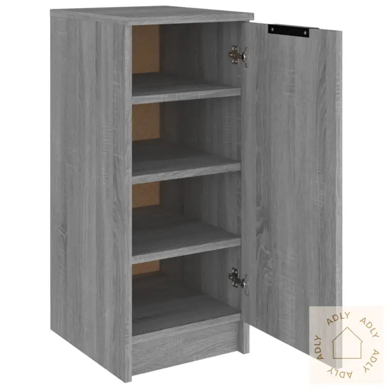 Skoskap Grå Sonoma 30X35X70 Cm Konstruert Tre