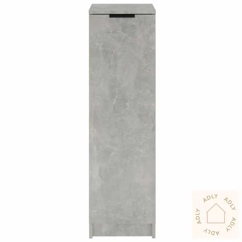 Skoskap Betonggrå 30X35X100 Cm Konstruert Tre
