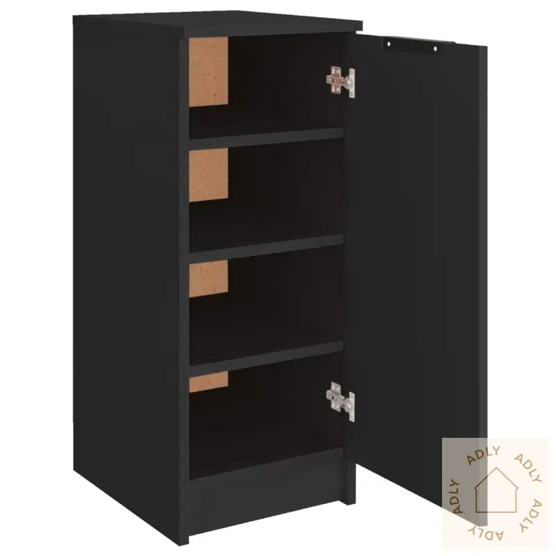 Skoskap Svart 30X35X70 Cm Konstruert Tre